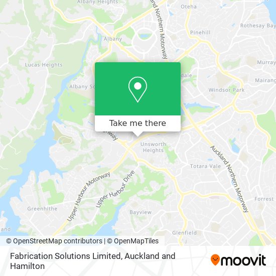 Fabrication Solutions Limited map