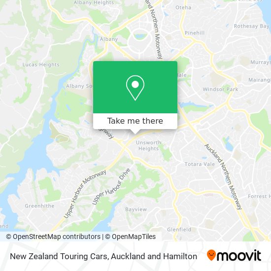 New Zealand Touring Cars地图