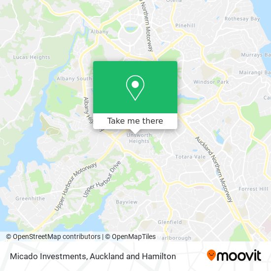 Micado Investments map