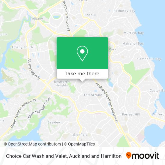 Choice Car Wash and Valet map