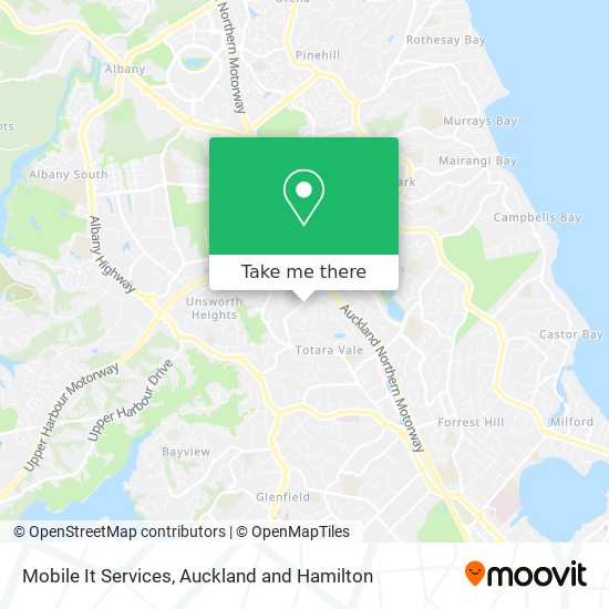 Mobile It Services map