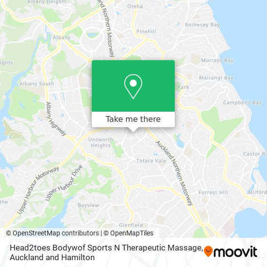 Head2toes Bodywof Sports N Therapeutic Massage地图