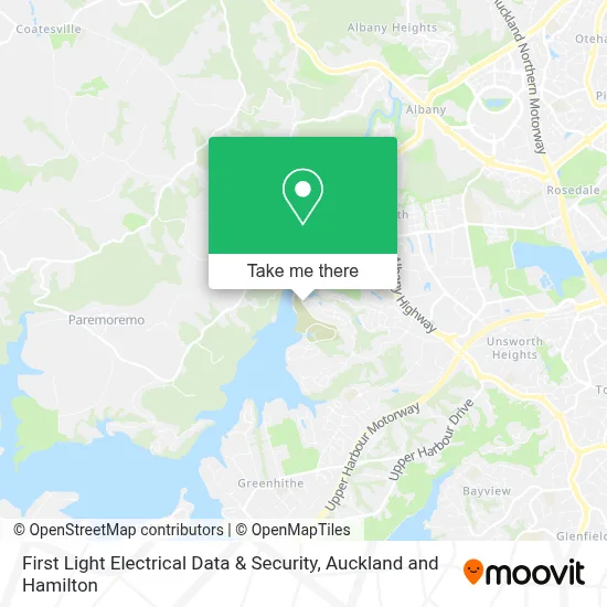 First Light Electrical Data & Security map