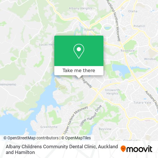 Albany Childrens Community Dental Clinic map