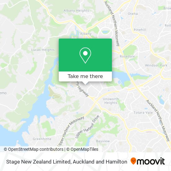 Stage New Zealand Limited地图