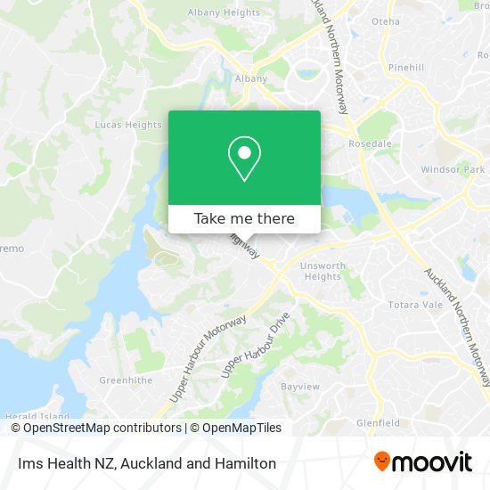 Ims Health NZ map