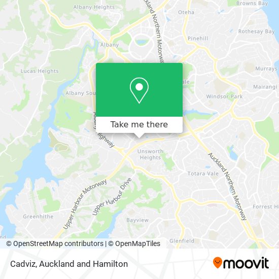 Cadviz map