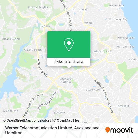 Warner Telecommunication Limited map