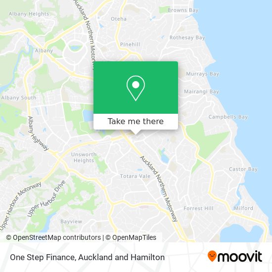 One Step Finance map