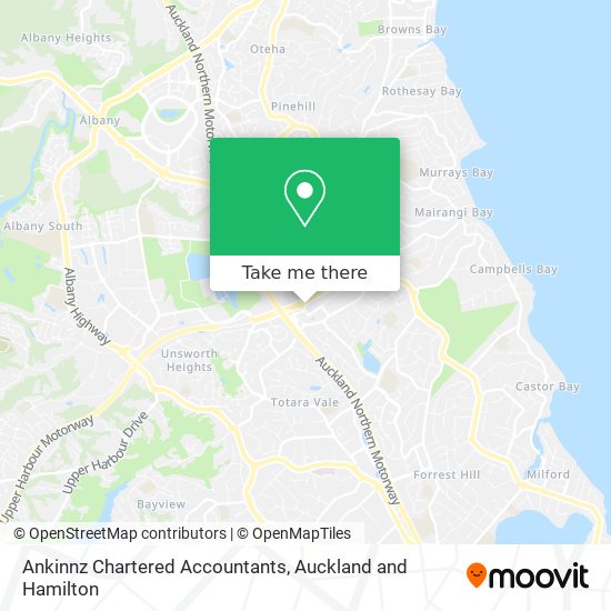 Ankinnz Chartered Accountants map