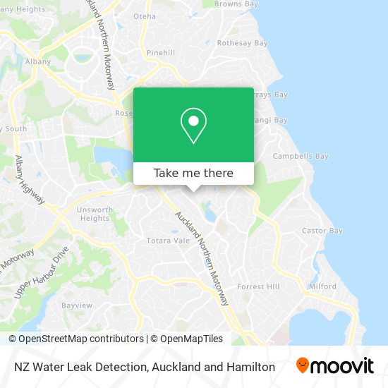 NZ Water Leak Detection map