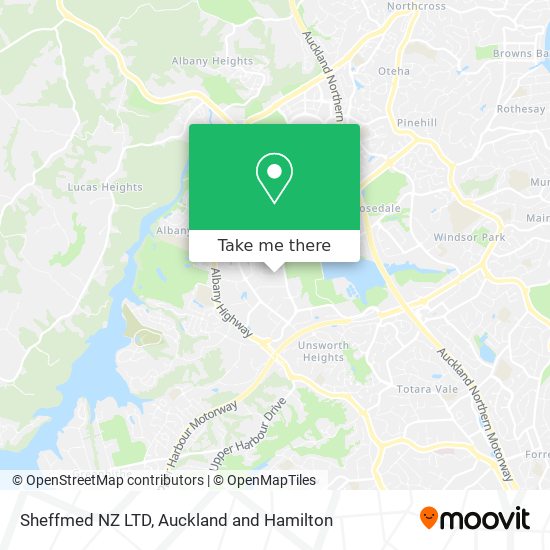 Sheffmed NZ LTD地图