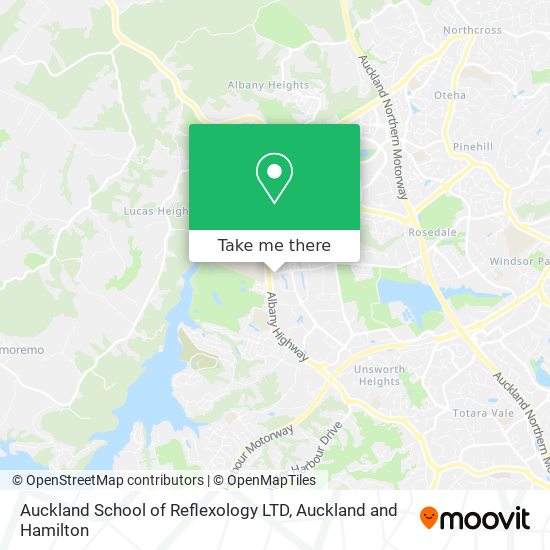 Auckland School of Reflexology LTD地图