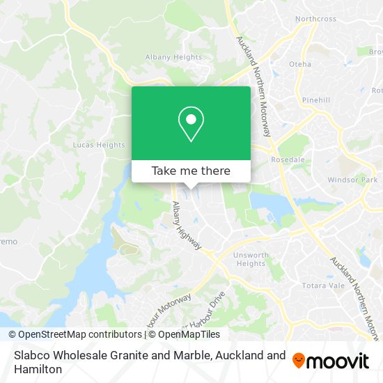Slabco Wholesale Granite and Marble map