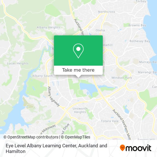 Eye Level Albany Learning Center map
