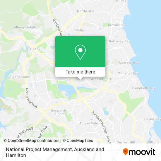 National Project Management map