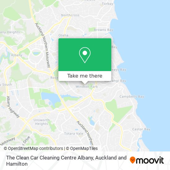 The Clean Car Cleaning Centre Albany地图