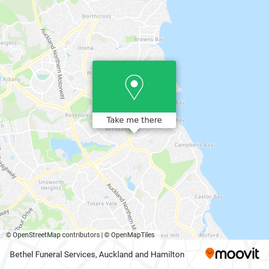 Bethel Funeral Services map