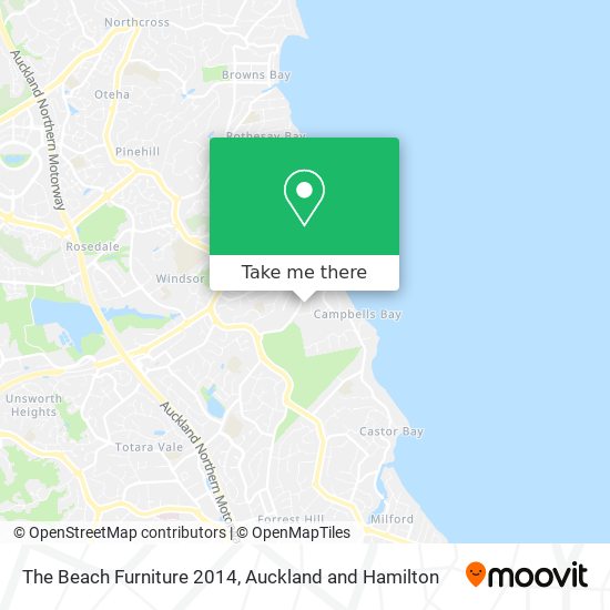 The Beach Furniture 2014 map