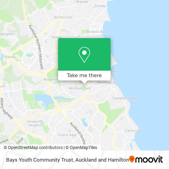 Bays Youth Community Trust地图