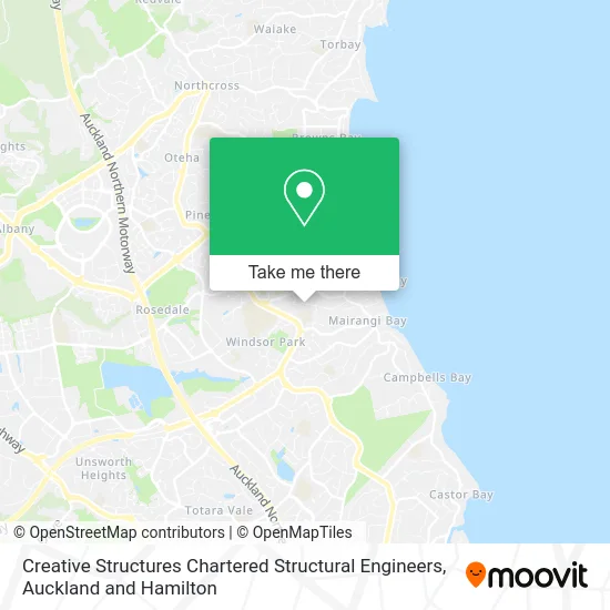 Creative Structures Chartered Structural Engineers map