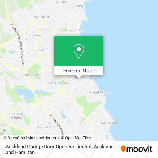 Auckland Garage Door Openers Limited map