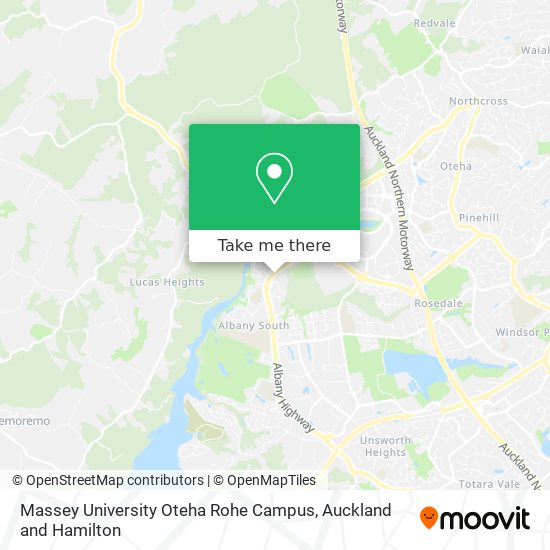 Massey University Oteha Rohe Campus地图