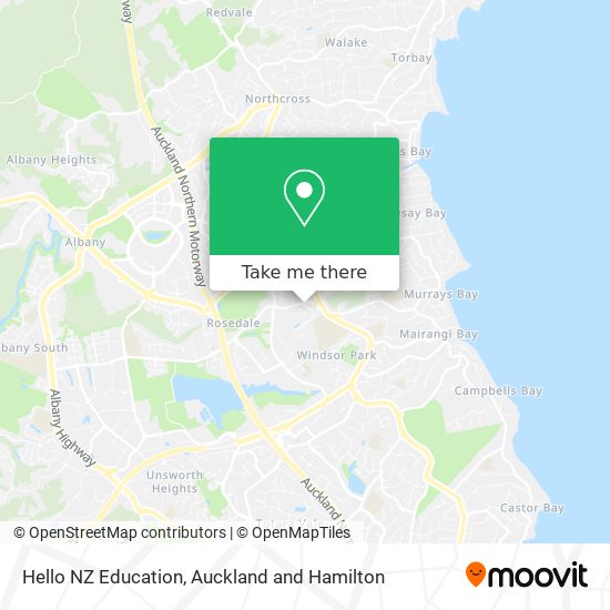 Hello NZ Education map