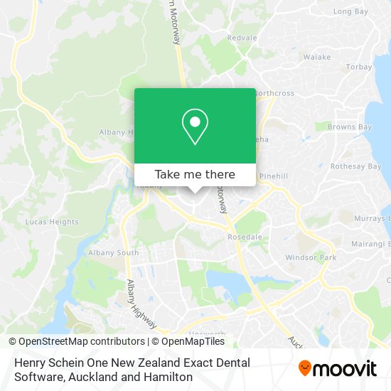 Henry Schein One New Zealand Exact Dental Software map