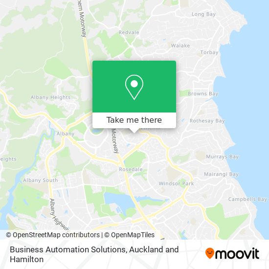 Business Automation Solutions map