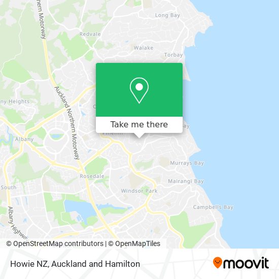 Howie NZ地图