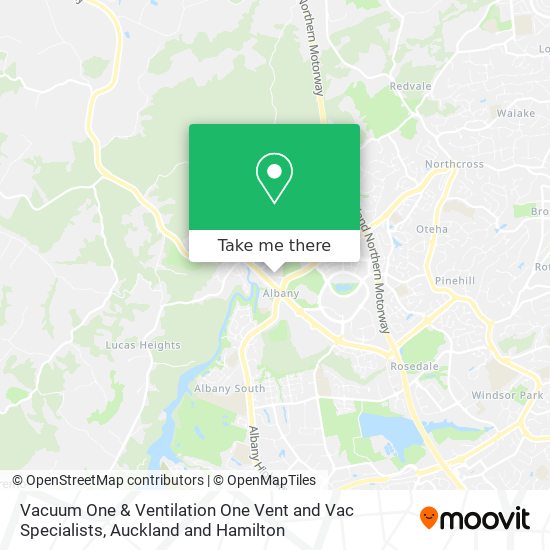 Vacuum One & Ventilation One Vent and Vac Specialists map