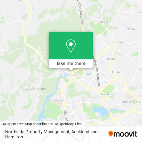 Northside Property Management map