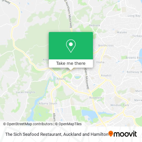 The Sich Seafood Restaurant map