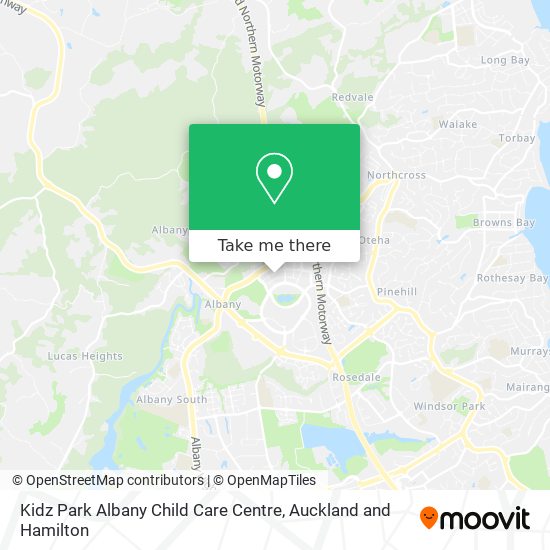 Kidz Park Albany Child Care Centre地图