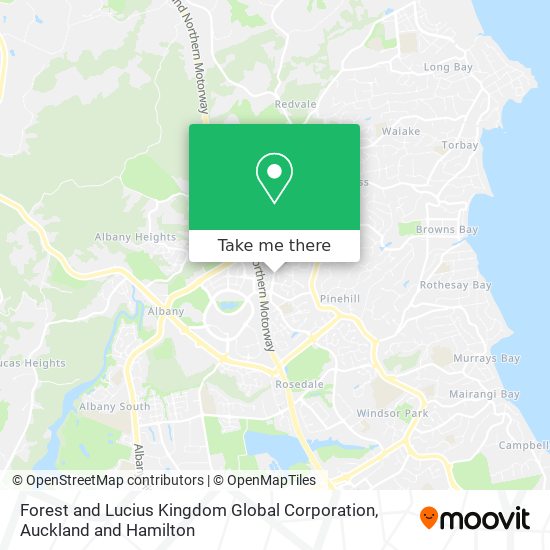 Forest and Lucius Kingdom Global Corporation map