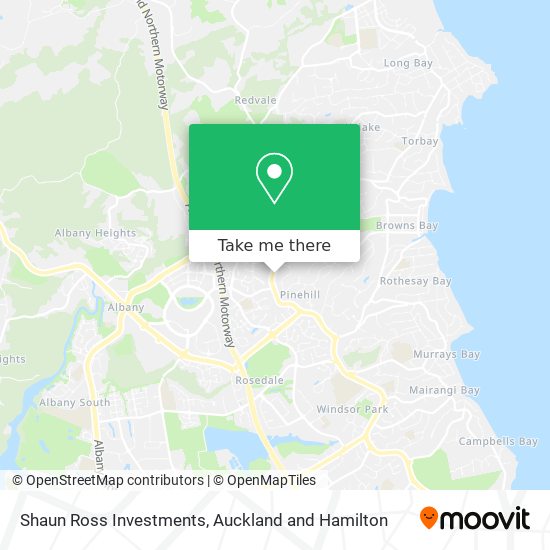 Shaun Ross Investments map