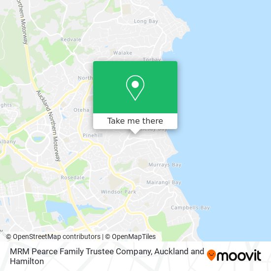 MRM Pearce Family Trustee Company map