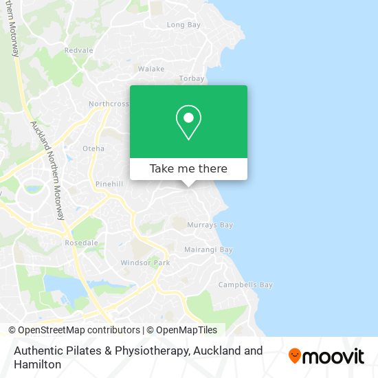 Authentic Pilates & Physiotherapy map