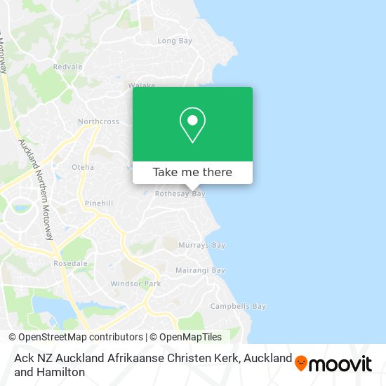 Ack NZ Auckland Afrikaanse Christen Kerk map