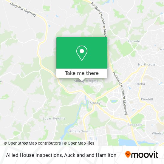 Allied House Inspections map