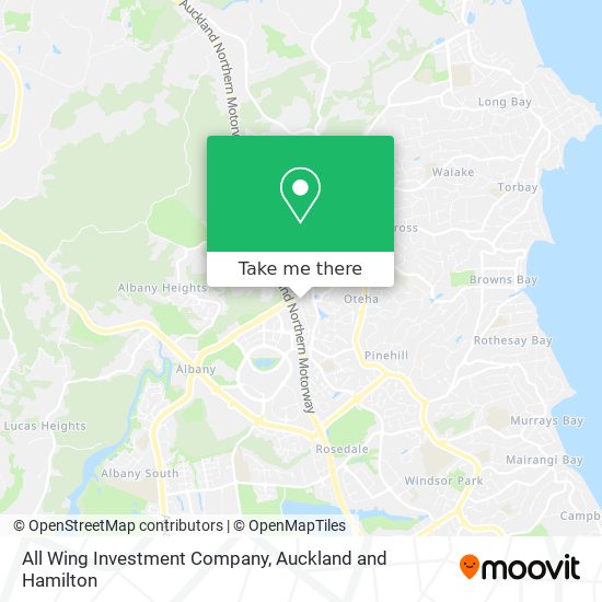 All Wing Investment Company map