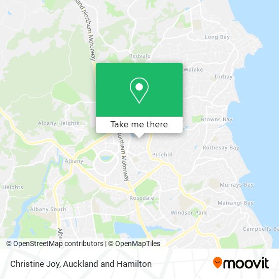 Christine Joy map