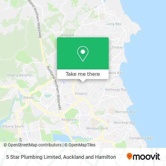 5 Star Plumbing Limited map