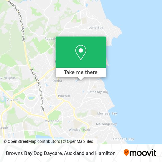 Browns Bay Dog Daycare map