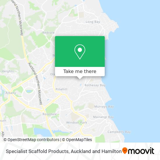 Specialist Scaffold Products map