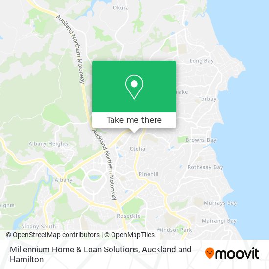 Millennium Home & Loan Solutions map