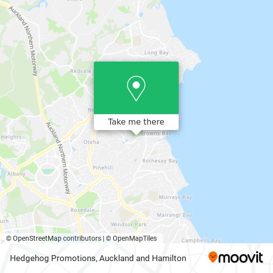 Hedgehog Promotions map