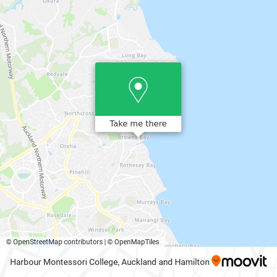 Harbour Montessori College map