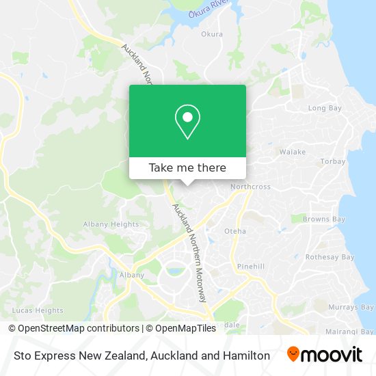 Sto Express New Zealand地图